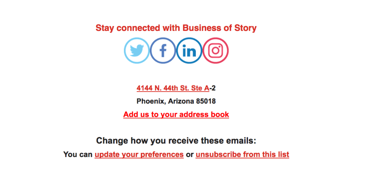 Ask your subscribers to add your email to their address book